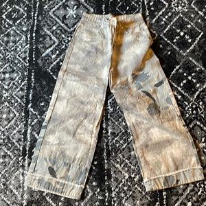 Canoe wide flare jeans